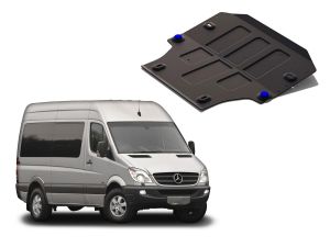 Oceľový kryt motora pre MERCEDES Sprinter, 2009-13 / (NCV), 2WD, motor: 311CDI; 315CDI; 515CDI