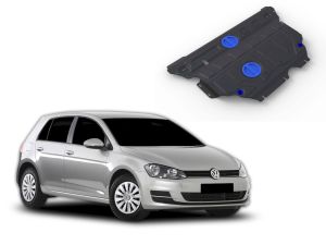 Oceľový kryt motora + prevodovky pre VW Golf, 2013-19 / VII. Generacia, motor: 1.2 TFSI; 1.4 TFSI (122hp)