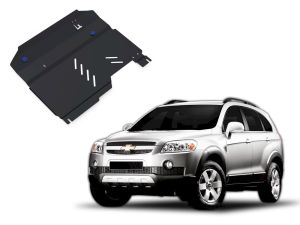 Oceľový kryt motora + prevodovky pre CHEVROLET Captiva, 2006-11 / motor: 2.4; 3.2
