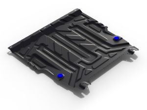 Oceľový kryt motora + prevodovky pre FORD Fiesta / Fusion