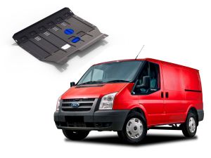 Oceľový kryt motora + prevodovky pre FORD Transit, 2007-15 / 2WD, motor: 2.2 TDI