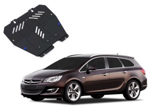 Oceľový kryt motora + prevodovky pre OPEL Astra, 2012-19 / family, motor: 1.4; 1.6; 1.8