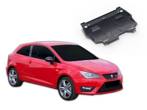 Oceľový kryt motora + prevodovky pre SEAT Ibiza, 2008-14 / (6J), (6P) / všetky motorizácie