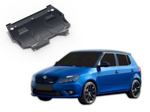 Oceľový kryt motora + prevodovky pre SKODA Fabia, 2010-15 / RS, motor: 1.4 TSI