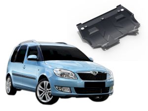 Oceľový kryt motora + prevodovky pre SKODA Roomster, 2006-15 / všetky motorizácie
