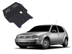 Oceľový kryt motora + prevodovky pre VW Golf, 1997-05 / IV. Generacia, všetky motorizácie