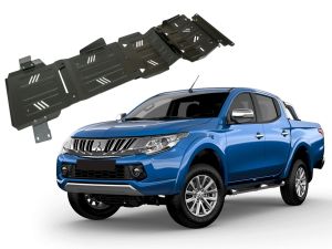 Oceľový kryt motora pre MITSUBISHI L200, 2015-19 / všetky motorizácie