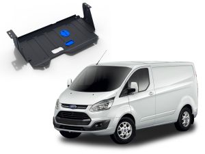 Oceľový kryt motora + prevodovky pre FORD Transit Custom, 2017-23 / 2WD, motor: 2.0 TD