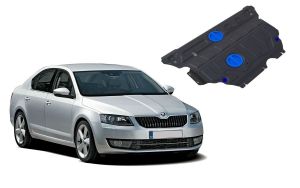 Oceľový kryt motora + prevodovky (mimo Webasto) pre SKODA Octavia, 2013-20 / (A7), všetky motorizácie