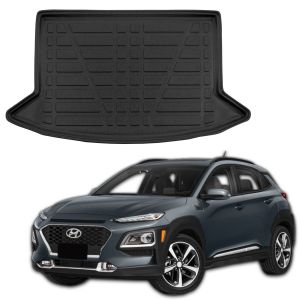 Plastová vaňa do kufra pre HYUNDAI Kona, 2017-23 / bez sady na opravu pneu