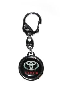 Kľúčenka kovová kruhová - TOYOTA