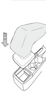 Adaptér lakťovej opierky pre Mazda 2 / CX-3, 2015-