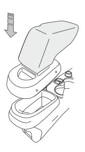 Adaptér lakťovej opierky pre Fiat 500X, 2014-24