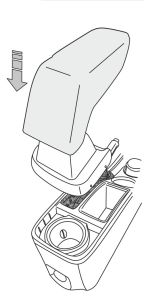 Adaptér lakťovej opierky pre Opel Zafira, 2011-19