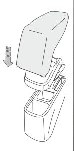 Adaptér lakťovej opierky pre HONDA Jazz, 2008-15