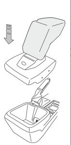 Adaptér lakťovej opierky pre Ford Focus, 2018-25 / +USB+AUX Extension Cable