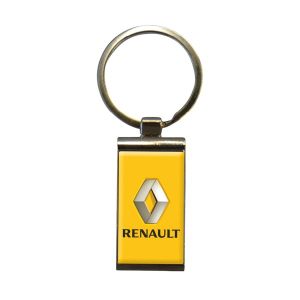 Kľúčenka kovová Renault - obdĺžnik bez retiazky