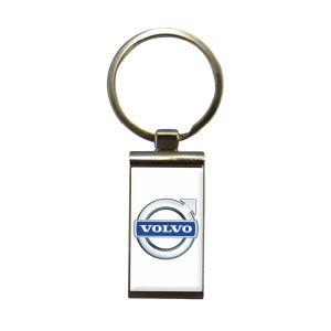 Kľúčenka kovová VOLVO - obdĺžnik bez retiazky