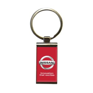 Kľúčenka kovová NISSAN - obdĺžnik bez retiazky