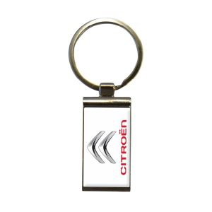 Kľúčenka kovová CITROEN - obdĺžnik bez retiazky