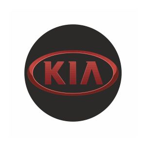 Samolepka Kia 4ks disky 55mm - red