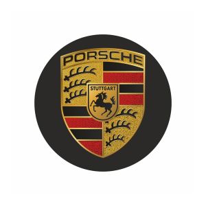 Samolepka - Porsche - 4ks na disky - 55 mm