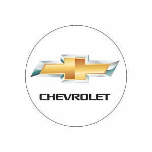 Samolepka - Chevrolet - 4 ks na disky - 55 mm