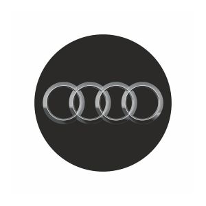 Samolepka - Audi - 4 ks na disky - 75 mm