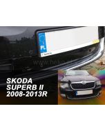 Zimná clona masky chladiča - Škoda Superb, 2008-13 / II. gen. pred faceliftom