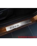 Prahové lišty - nerez pre Mazda 3, 2013-19