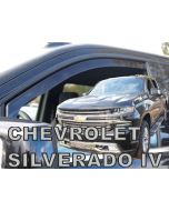 Deflektory predné - Chevrolet Silverado, 2019-