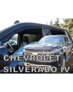 Deflektory komplet 4 ks - Chevrolet Silverado, 2019-