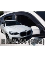 Deflektory komplet 4 ks - BMW X4, 2018- / (G02)