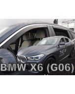 Deflektory komplet 4 ks - BMW X6, 2019- / (G06)
