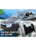 Deflektory komplet 4 ks pre DACIA Duster, 2010-18