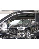 Deflektory predné - Dodge Ram, 2019- / 1500, Crew Cab / Quad Cab