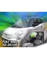 Deflektory predné - Fiat 500L, 2012-