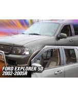 Deflektory predné pre Ford Explorer, 2002-05 / 5-dver.