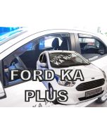 Deflektory komplet 4 ks - Ford Ka, 2014- / 5 dverove