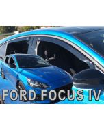 Deflektory komplet 4 ks - Ford Focus, 2018- / hatchback