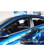 Deflektory komplet 4 ks pre Hyundai Elantra, 2016-20 / 4-dver.