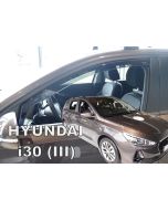 Deflektory predné pre Hyundai i30, 2017- / hatchback, kombi, 5-dver.