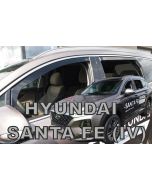 Deflektory komplet 4 ks - Hyundai Santa Fe, 2018-