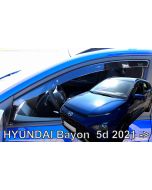Deflektory predné - Hyundai Bayon, 2021-