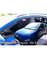Deflektory komplet 4 ks - Hyundai Bayon, 2021-