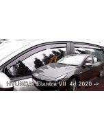 Deflektory komplet 4 ks - Hyundai Elantra, 2020-