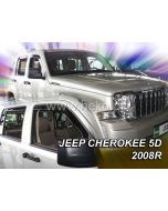 Deflektory predné - Jeep Cherokee, 2007-12