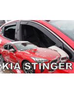 Deflektory komplet 4 ks - Kia Stinger, 2017-