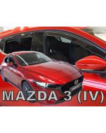 Deflektory komplet 4 ks - Mazda 3, 2019- / 5-dverový hatchback
