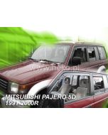 Deflektory predné - Mitsubishi Pajero, 1991-99